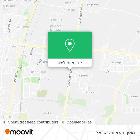מפת מוסך משאיות