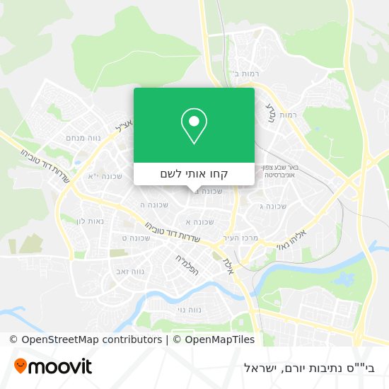 מפת בי""ס נתיבות יורם