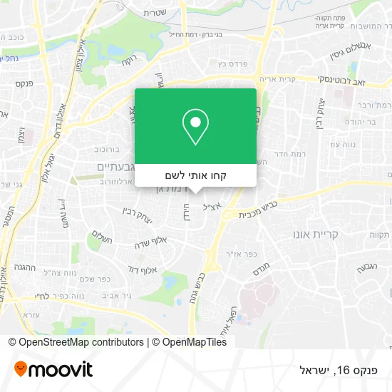 מפת פנקס 16