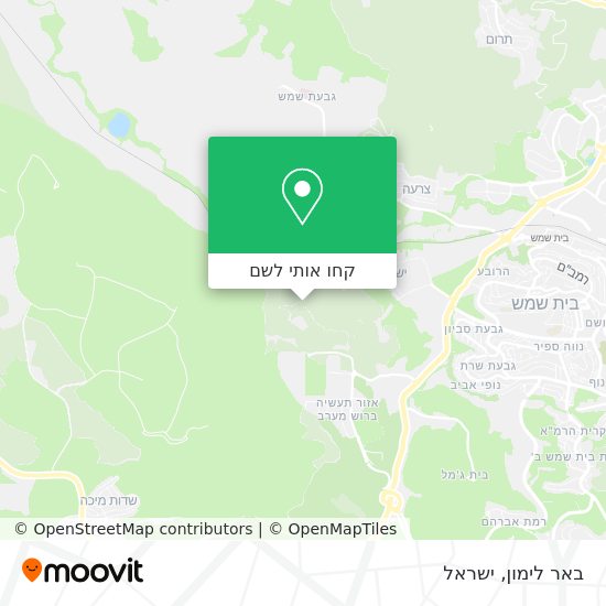 מפת באר לימון
