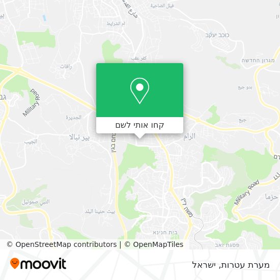 מפת מערת עטרות