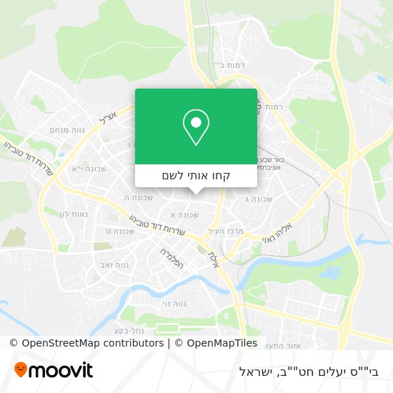 מפת בי""ס יעלים חט""ב