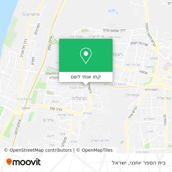 מפת בית הספר יוחנני