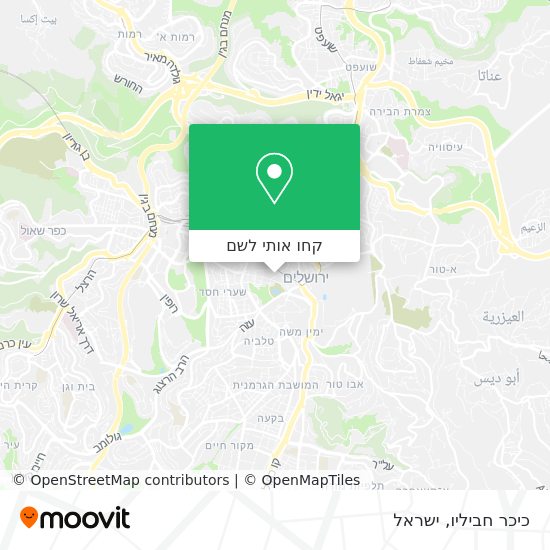 מפת כיכר חביליו
