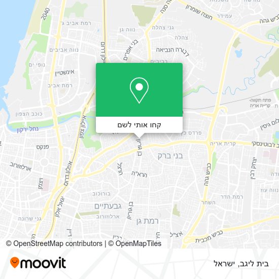 מפת בית ליגב