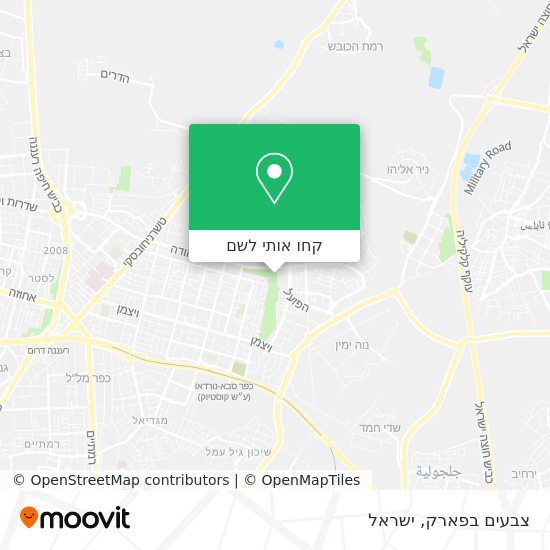 מפת צבעים בפארק