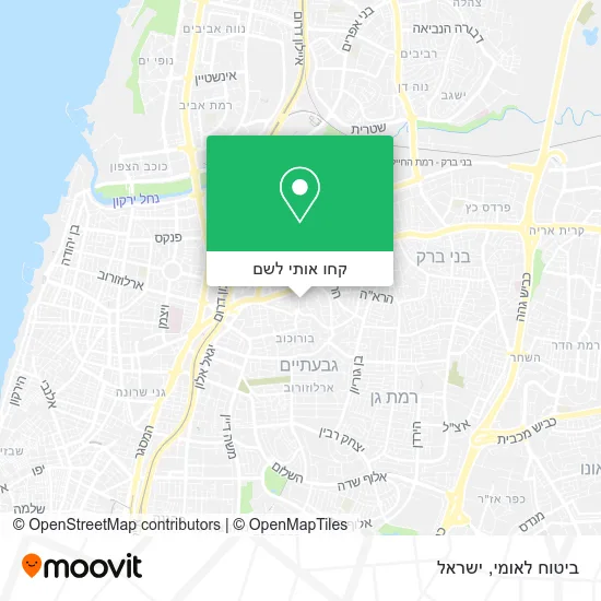 מפת ביטוח לאומי