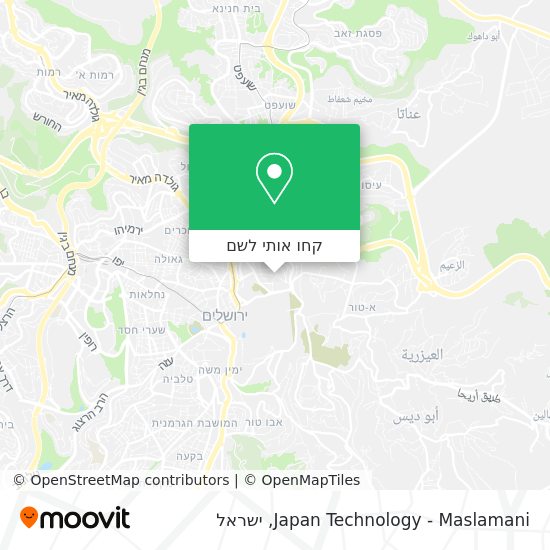 מפת Japan Technology - Maslamani