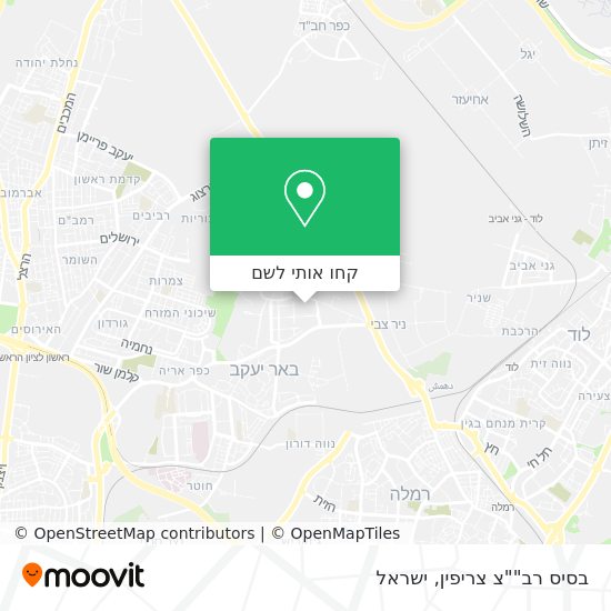 מפת בסיס רב""צ צריפין