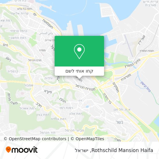 מפת Rothschild Mansion Haifa