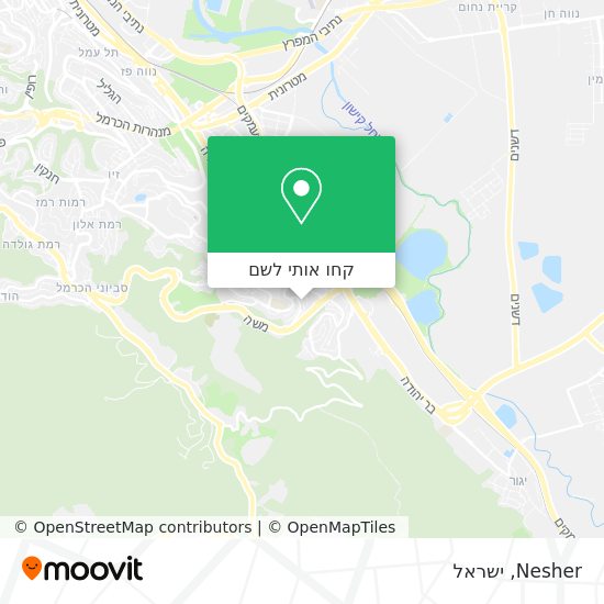 מפת Nesher