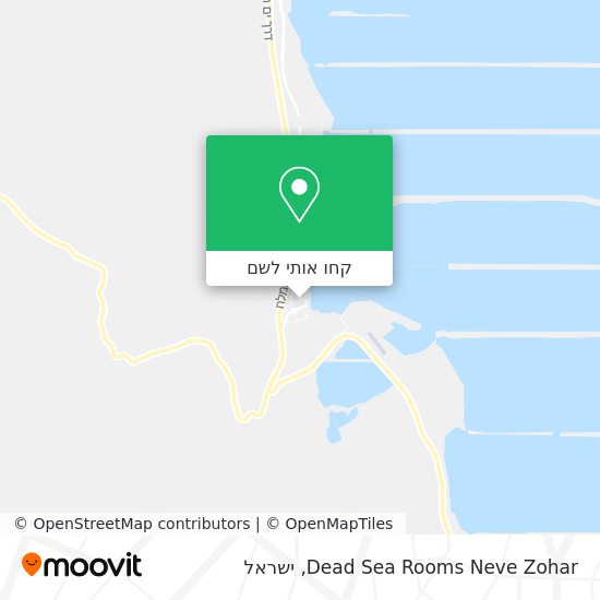 מפת Dead Sea Rooms Neve Zohar