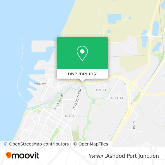 מפת Ashdod Port Junction