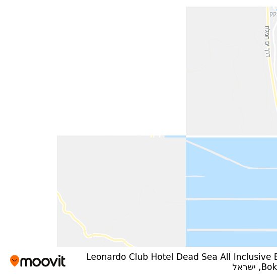 מפת Leonardo Club Hotel Dead Sea All Inclusive Ein Bokek