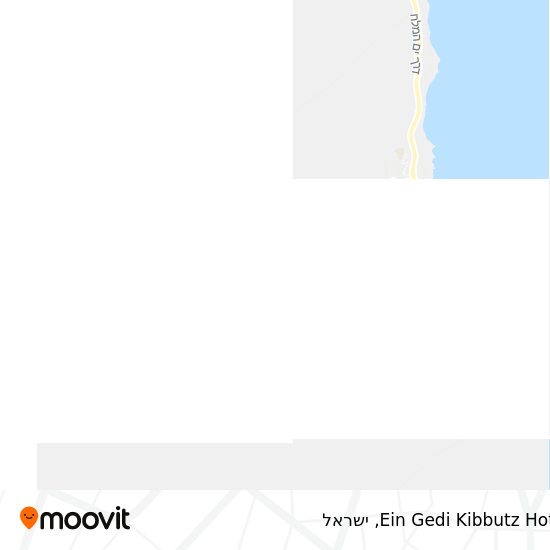 מפת Ein Gedi Kibbutz Hotel