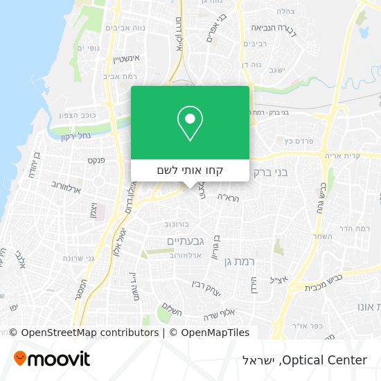 מפת Optical Center