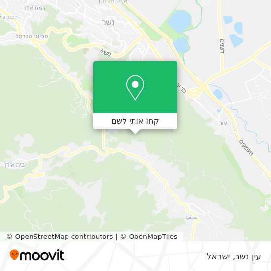מפת עין נשר