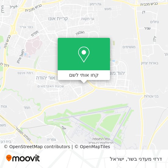 מפת דרזי מעדני בשר