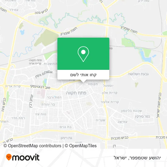 מפת יהושע שטמפפר