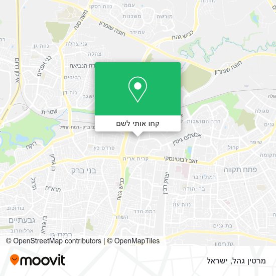 מפת מרטין גהל