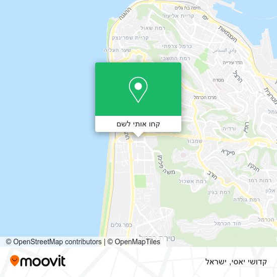 מפת קדושי יאסי