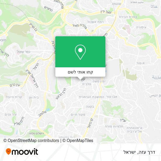 מפת דרך עזה