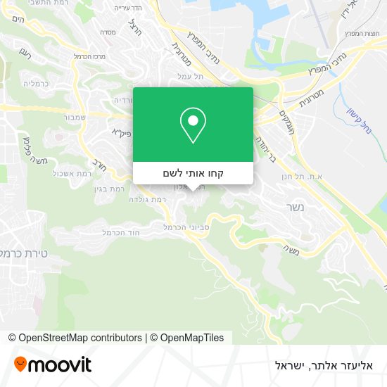 מפת אליעזר אלתר