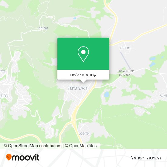 מפת השיטה