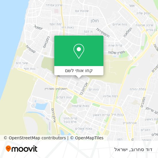 מפת דוד סחרוב