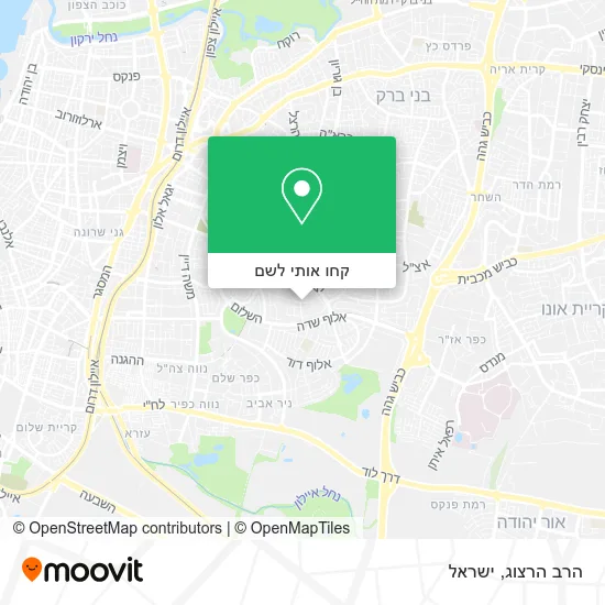 מפת הרב הרצוג