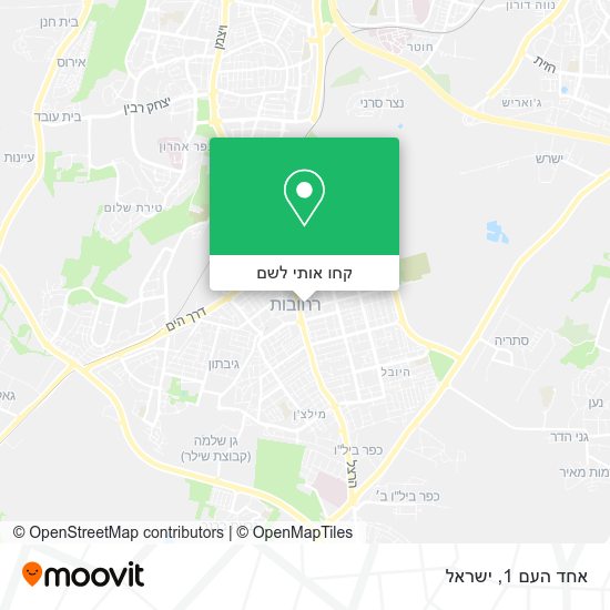 מפת אחד העם 1