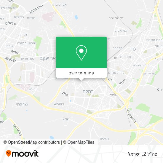 מפת צה"ל 2