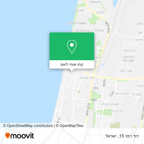 מפת דוד רמז 15