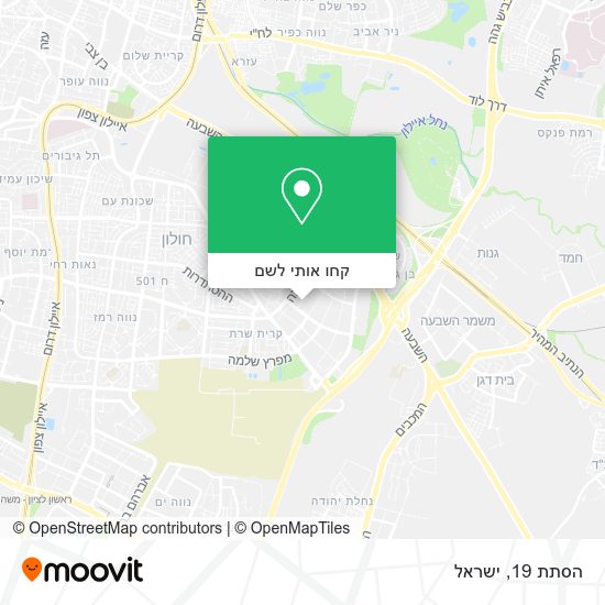מפת הסתת 19