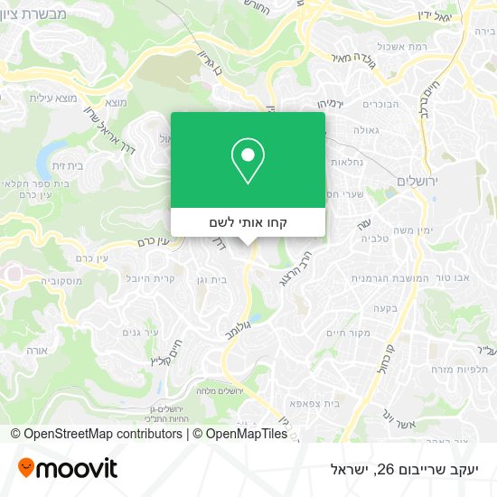 מפת יעקב שרייבום 26