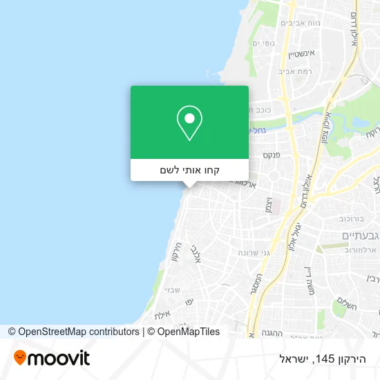 מפת הירקון 145