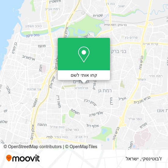 מפת ז'בוטינסקי