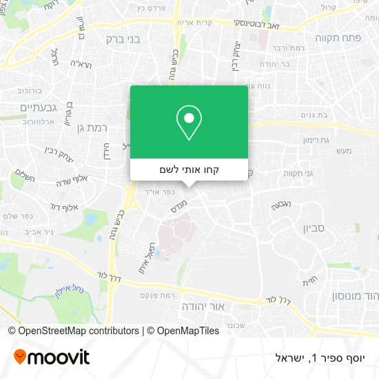מפת יוסף ספיר 1