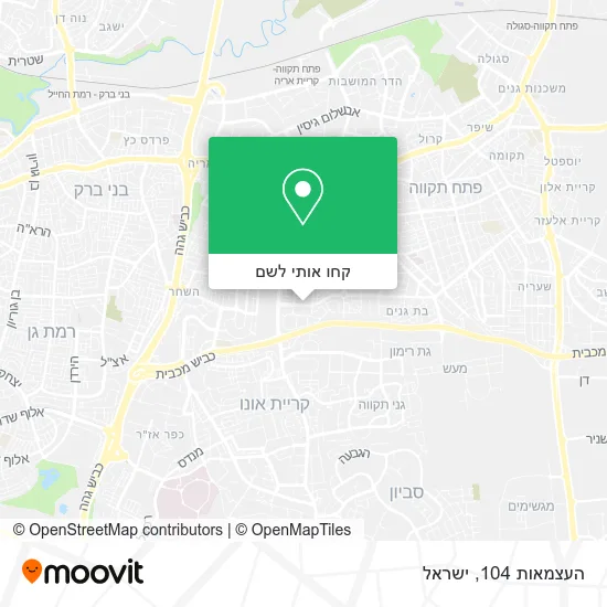 מפת העצמאות 104