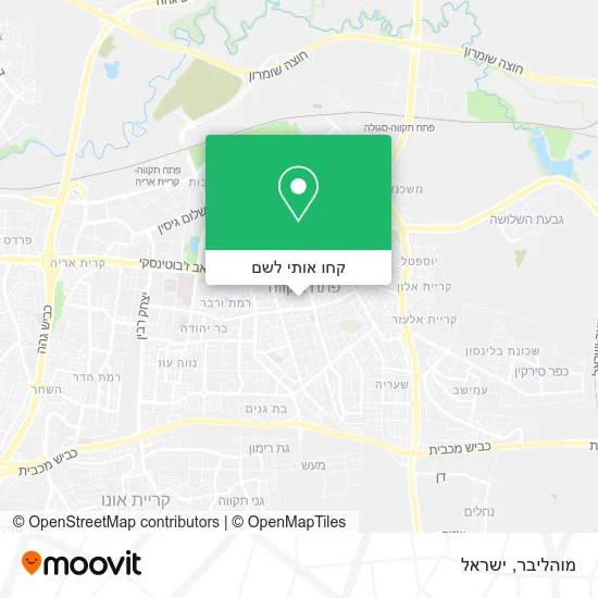 מפת מוהליבר