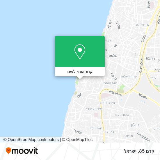 מפת קדם 85