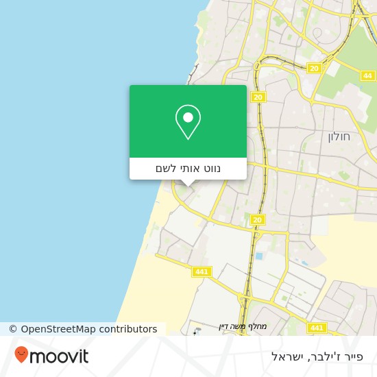 מפת פייר ז'ילבר