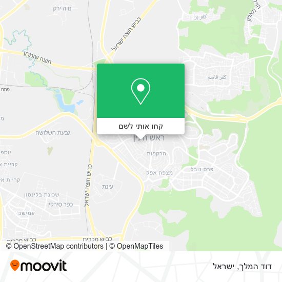 מפת דוד המלך