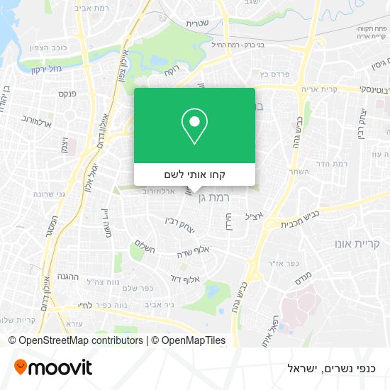 מפת כנפי נשרים