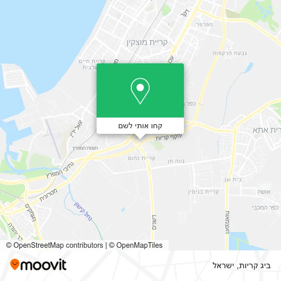מפת ביג קריות