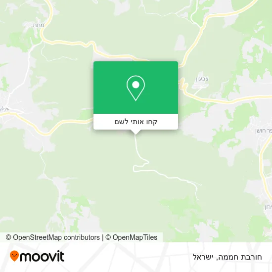 מפת חורבת חממה