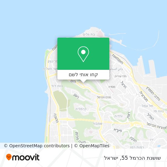 מפת שושנת הכרמל 55