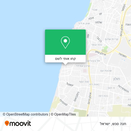 מפת חנה סנש