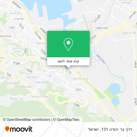 מפת דרך בר יהודה 131