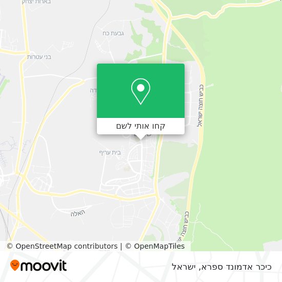 מפת כיכר אדמונד ספרא